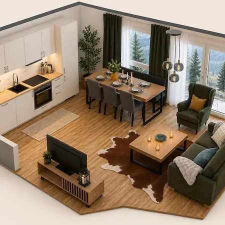 Alpine Ruheoase Mit Terrasse & Bergblick Appartement Semmering
